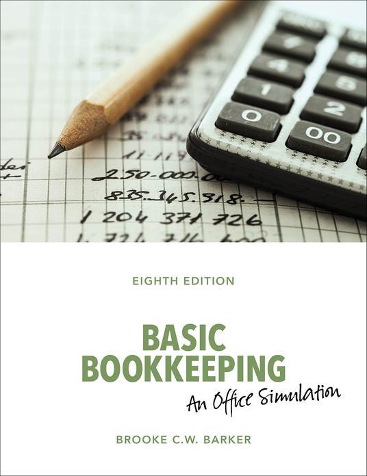 Basic Bookkeeping: An Office Simulation, 8th Edition cover photo