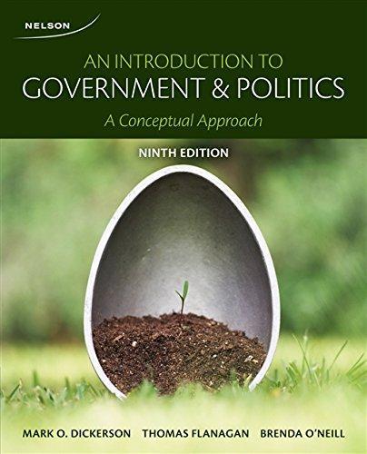 An Introduction to Government and Politics: A Conceptual Approach, 9th Edition cover photo
