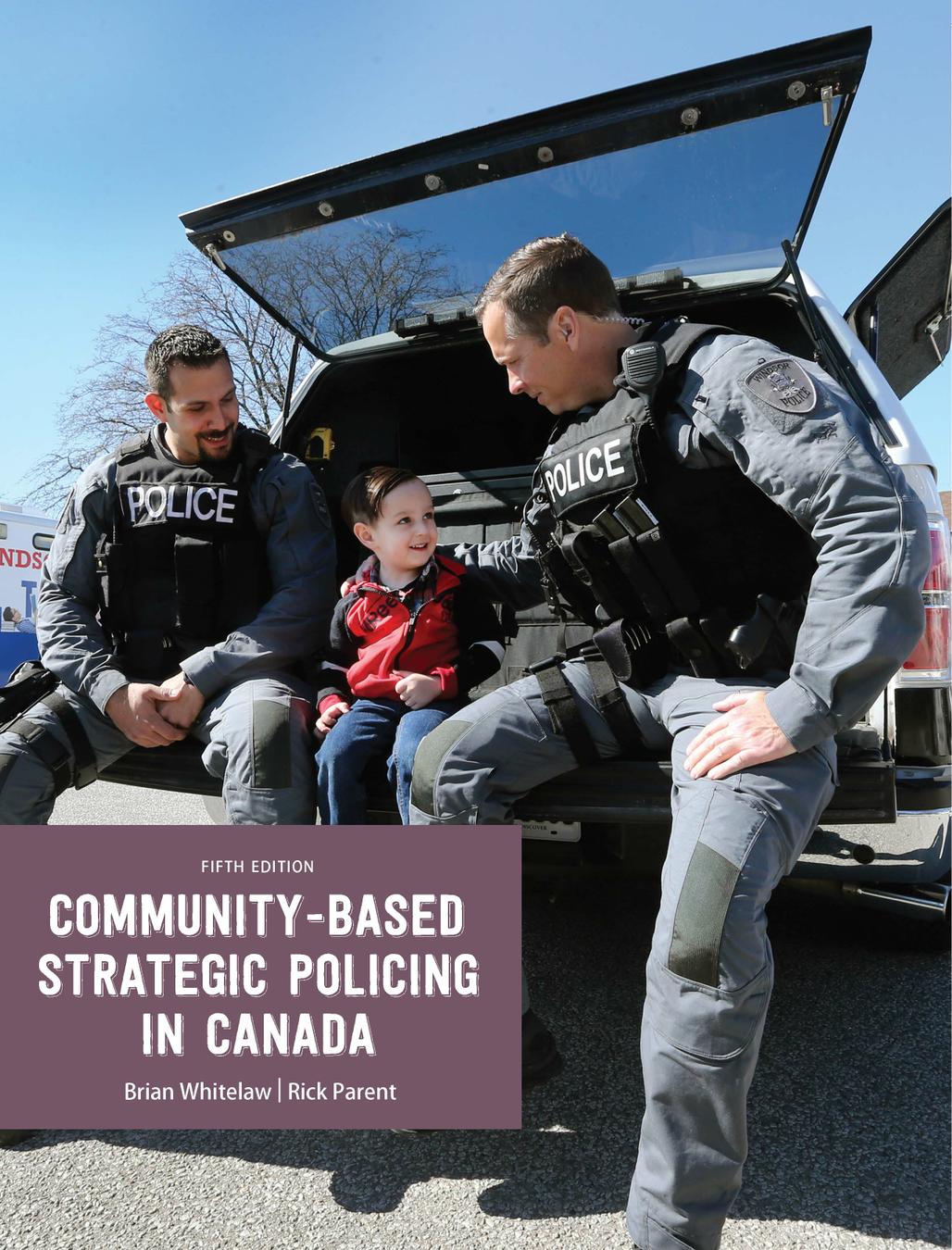 Community Based Strategic Policing in Canada, 5th Edition cover photo
