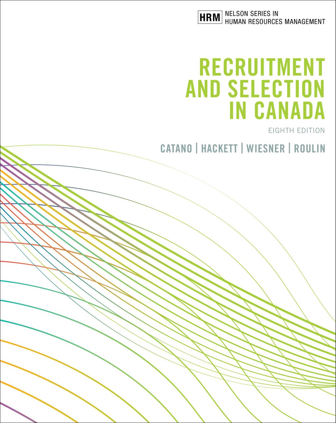 Recruitment and Selection in Canada, 8th Edition cover photo