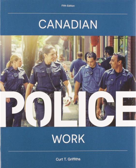 Canadian Police Work, 5th Edition cover photo