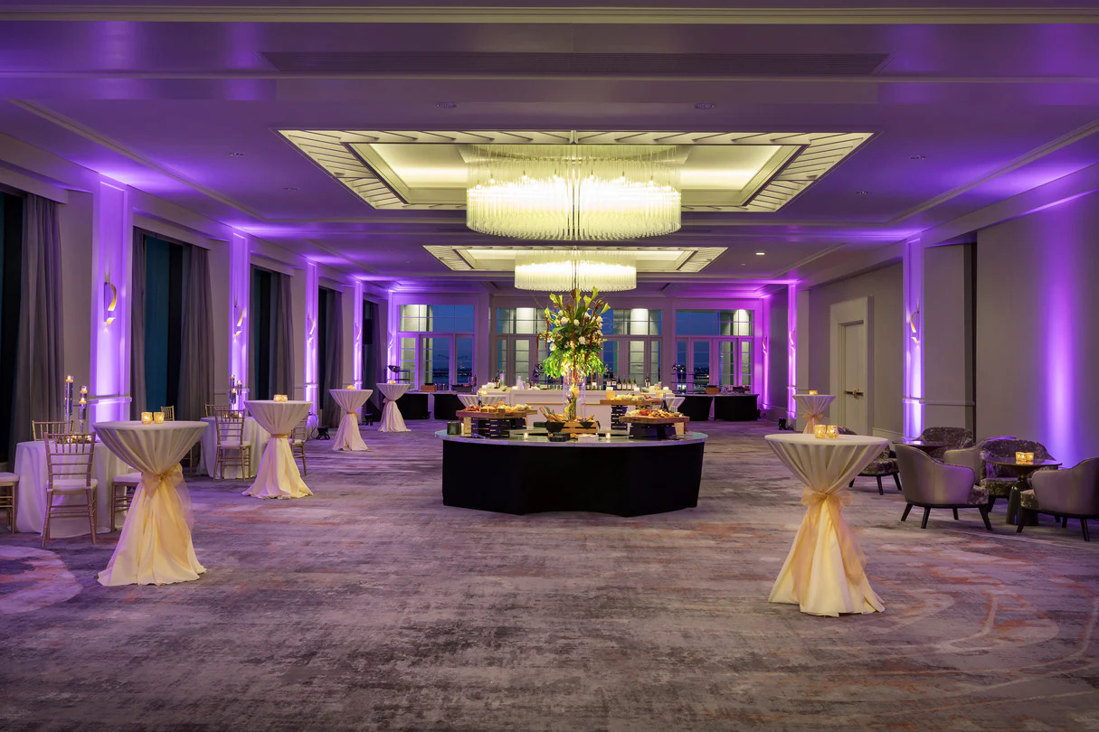 A shot of the ballroom at the Westin New Orleans