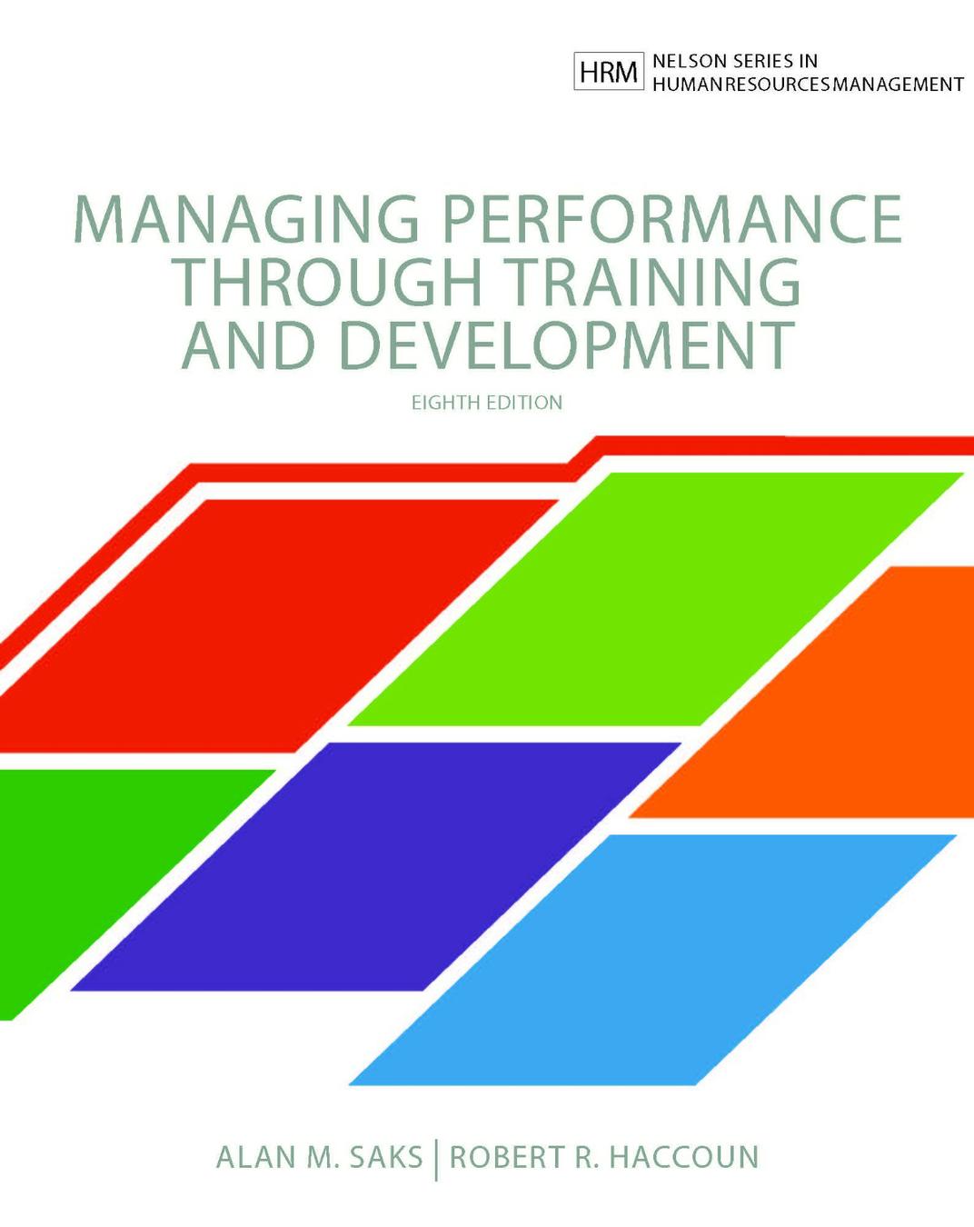 Managing Performance through Training and Development, 8th Edition cover photo