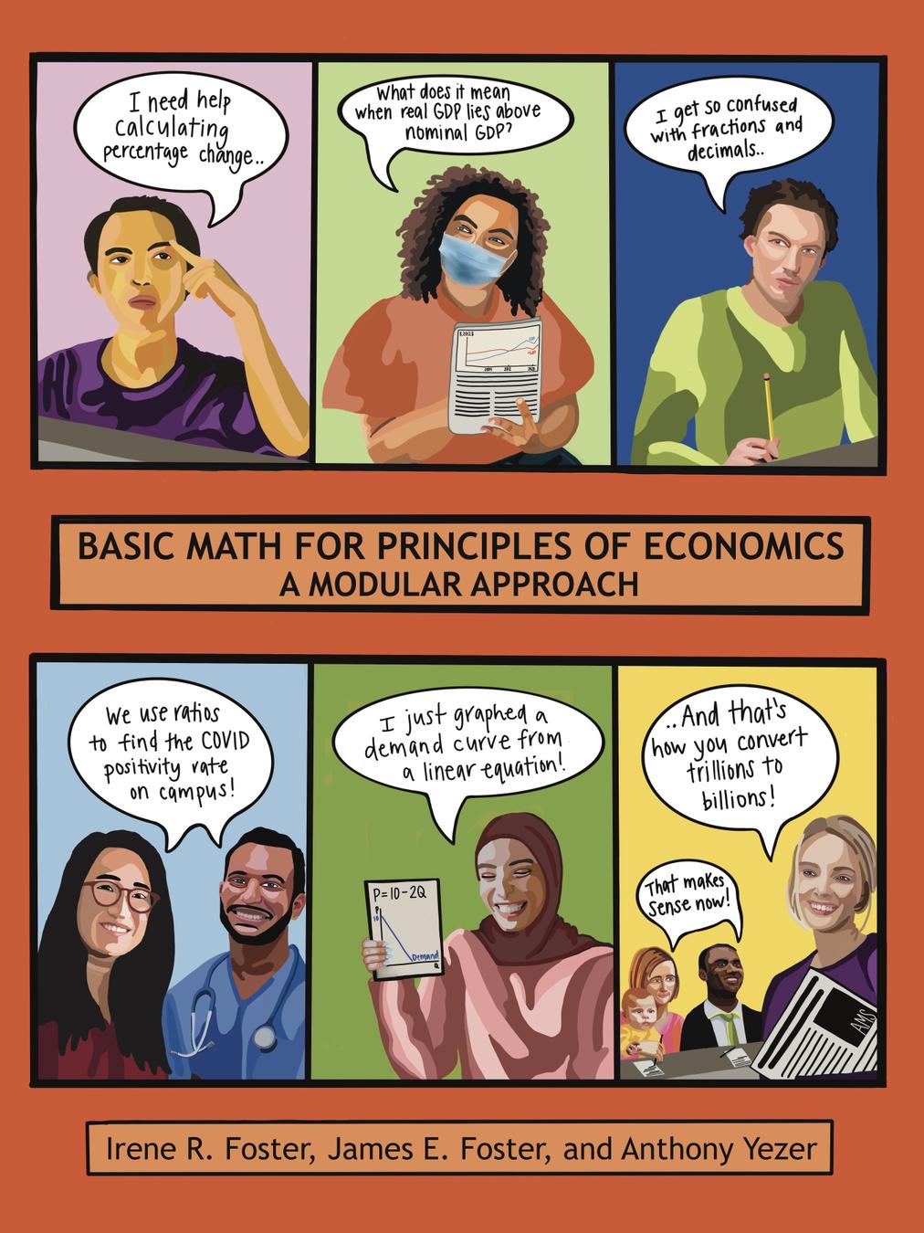Basic Math for Principles of Economics: A Modular Approach cover photo