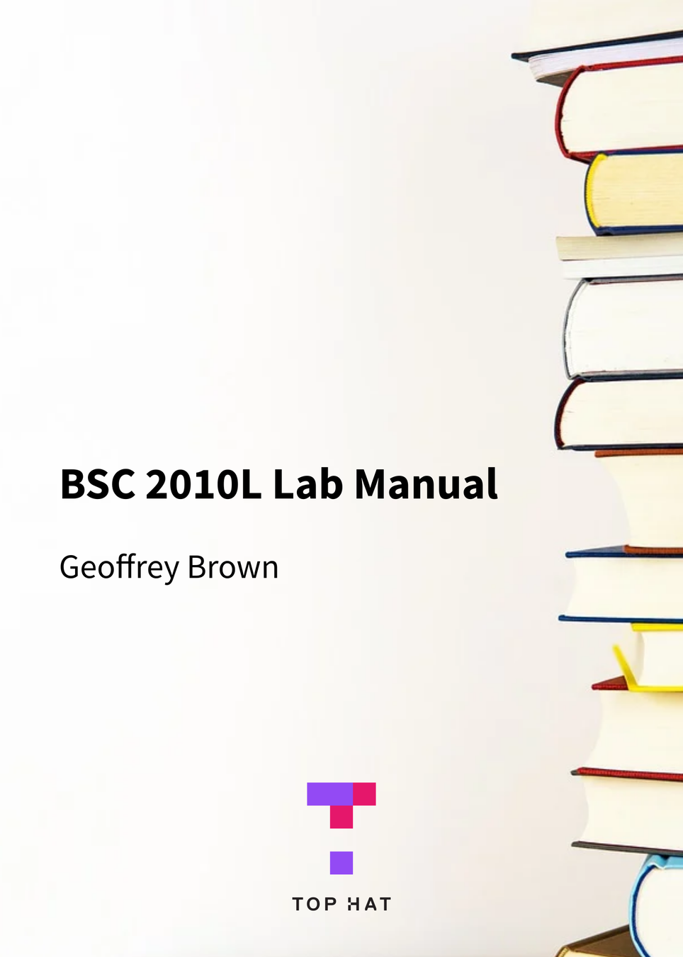 BSC 2010L Lab Manual cover photo