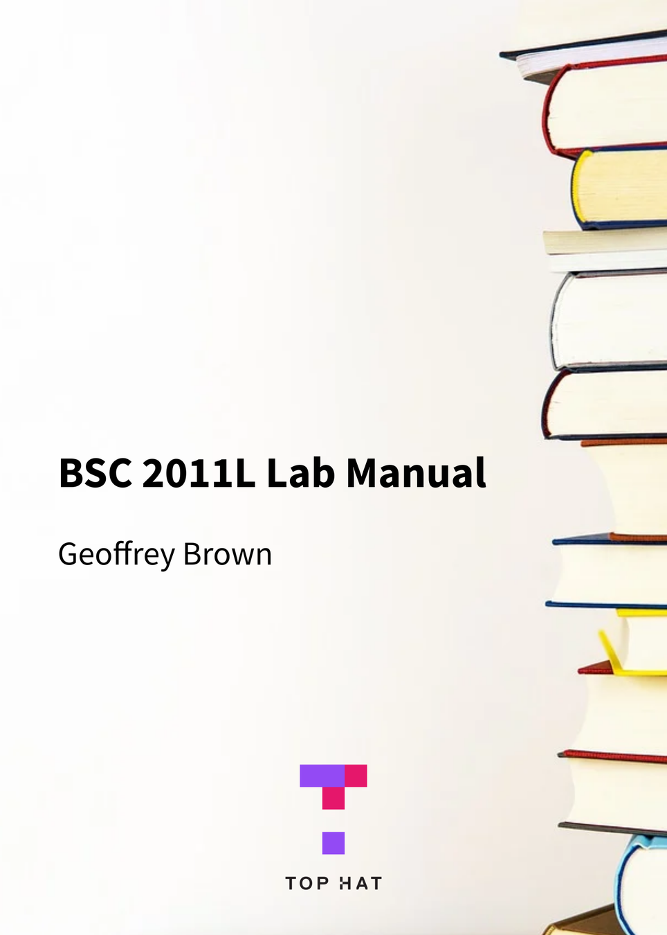 BSC 2011L Lab Manual cover photo