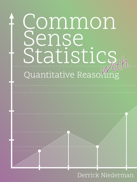 Common Sense Statistics - With Quantitative Reasoning cover photo