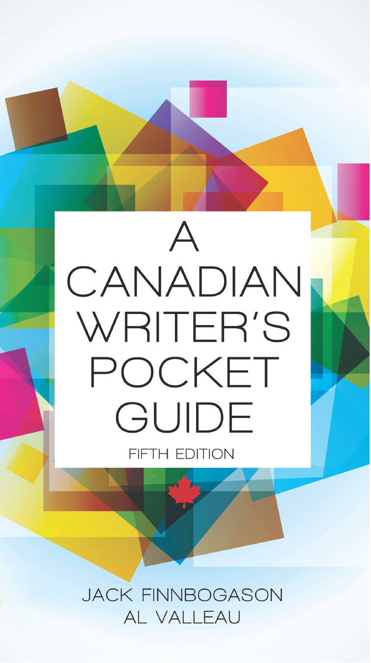 A Canadian Writer's Pocket Guide 5e cover photo