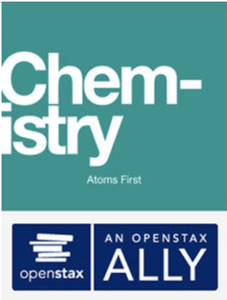 OpenStax: Atoms First Chemistry cover photo